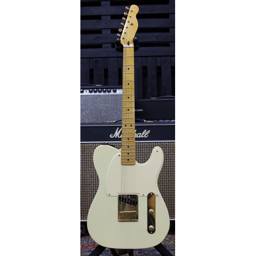 811 - Custom build Esquire type electric guitar comprising unknown body and neck, fitted with a Seymour Du... 