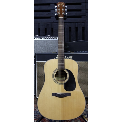 845 - Farida D-8N acoustic guitar, made in China, laminated mahogany back and sides and spruce top (minor ... 