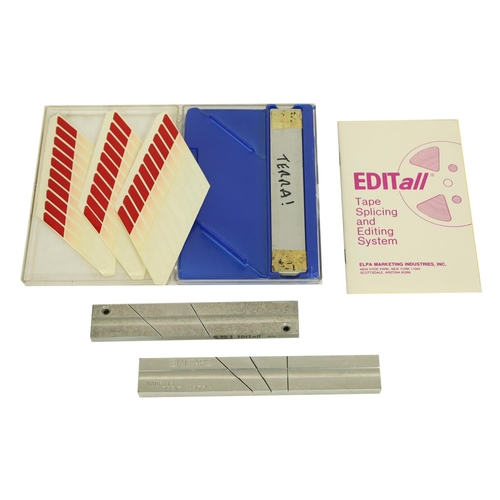 3117 - Elpa Marketing Industries Editall tape splicing and editing system; together with two 0.25