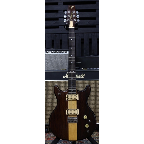 753 - 1980 Vantage VS600 electric guitar, made in Matsumoko, Japan; Body: walnut finished wings with maple... 