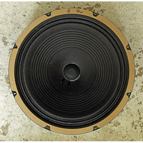 1101 - Weber Vintage Series 12F150 50 watt 8 ohm guitar amplifier speaker*Please note: Gardiner Houlgate do... 