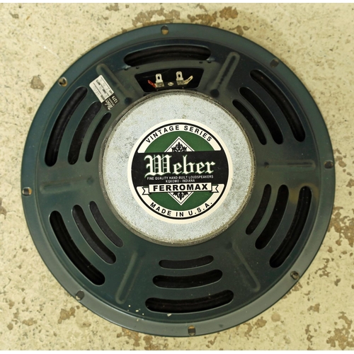 1101 - Weber Vintage Series 12F150 50 watt 8 ohm guitar amplifier speaker*Please note: Gardiner Houlgate do... 