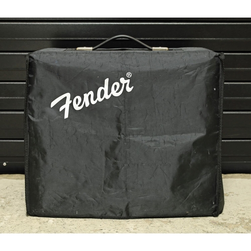 922 - Fender Blues Junior guitar amplifier, made in Mexico, with footswitch and dust cover*Please note: Ga... 