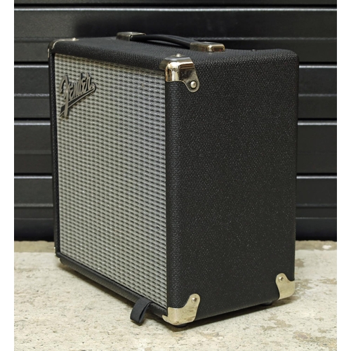 923 - Fender Rumble 15 guitar amplifier*Please note: Gardiner Houlgate do not guarantee the full working o... 