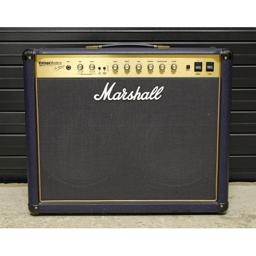 940 - 2011 Marshall Vintage Modern 2266C 50 watt valve guitar amplifier, made in England, with dust cover,... 