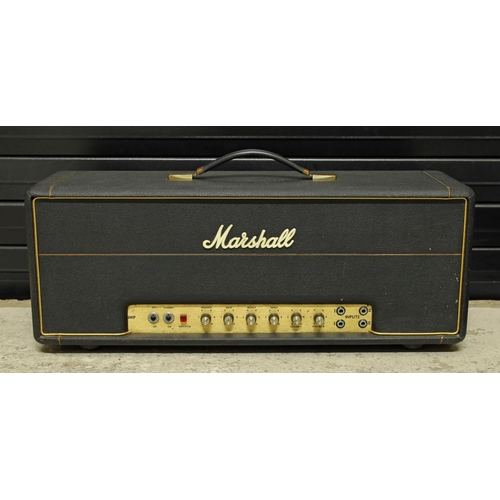 943 - 1975 Marshall 1964 Lead & Bass 50 guitar amplifier head, made in England*Please note: Gardiner H... 