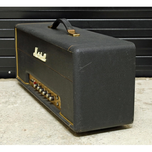 943 - 1975 Marshall 1964 Lead & Bass 50 guitar amplifier head, made in England*Please note: Gardiner H... 