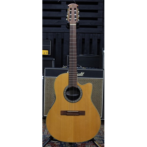 781 - Ovation Celebrity CC059 electro-acoustic guitar, made in Korea; Body: synthetic bowl back with natur... 