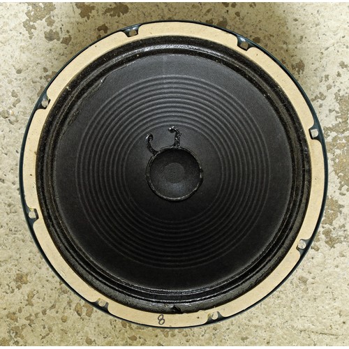 1103 - Weber Vintage Series 10F150 8 ohm guitar amplifier speaker, boxed*Please note: Gardiner Houlgate do ... 