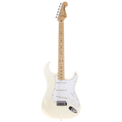 32 - 1982 Fender 'Dan Smith' Stratocaster electric guitar, made in USA; Body: Olympic white finish, minor... 