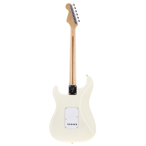 32 - 1982 Fender 'Dan Smith' Stratocaster electric guitar, made in USA; Body: Olympic white finish, minor... 