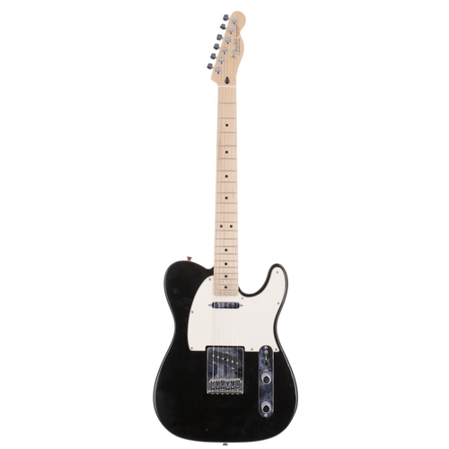 35 - 2004 Fender Standard Telecaster electric guitar, made in Mexico; Body: black finish, minor surface i... 