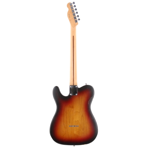 37 - 2004 Fender Highway One Telecaster electric guitar, made in USA; Body: three-tone sunburst nitro fin... 