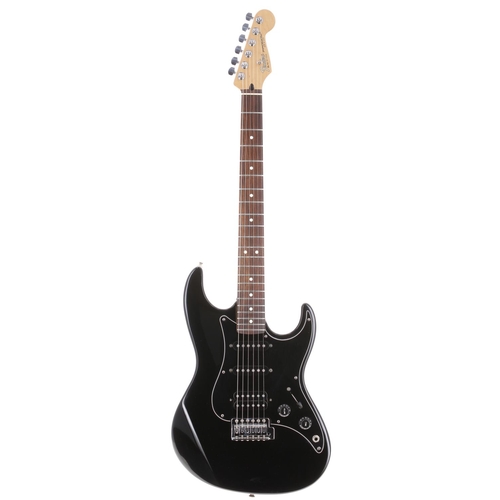 50 - Fender Prodigy electric guitar, made in USA, circa 1991; Body: black finish, light dings to back edg... 