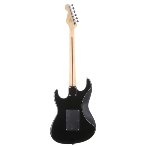 50 - Fender Prodigy electric guitar, made in USA, circa 1991; Body: black finish, light dings to back edg... 