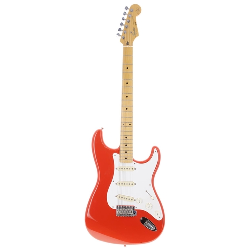 74 - Squier by Fender Hank Marvin Signature Stratocaster electric guitar, made in Japan (1990-1991); Body... 