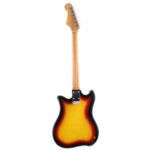 882 - 1970s Kay ET-200 electric guitar, sunburst finish (imperfections)