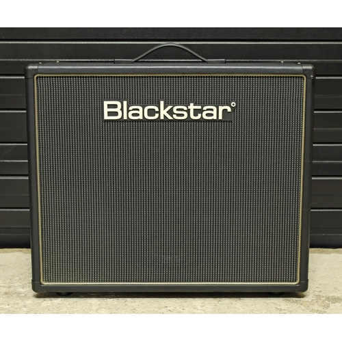 955 - Blackstar Amplification HTV-112 guitar amplifier speaker cabinet, with dust cover*Please note: Gardi... 