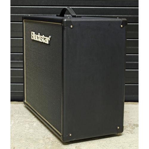 955 - Blackstar Amplification HTV-112 guitar amplifier speaker cabinet, with dust cover*Please note: Gardi... 