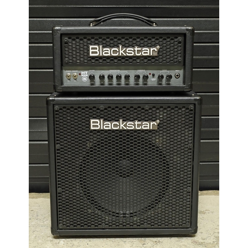 956 - Blackstar Amplification HT5 Metal guitar amplifier head; together with a Blackstar Amplification HT ... 