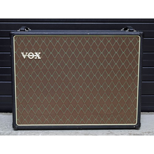 964 - Vox V212BN 2 x 12 guitar amplifier speaker cabinet, made in China*Please note: Gardiner Houlgate do ... 