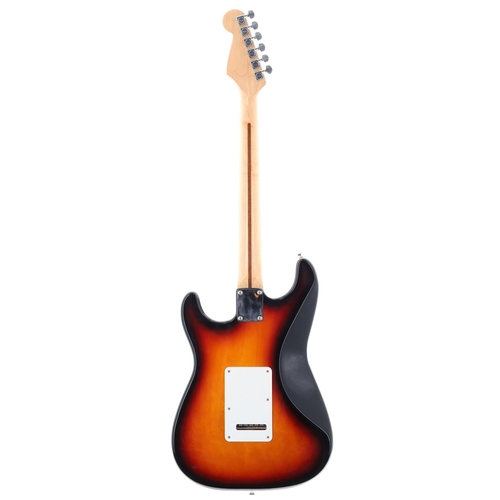 46 - 1996 Fender Standard Stratocaster electric guitar, made in Mexico; Body: three tone sunburst finish;... 