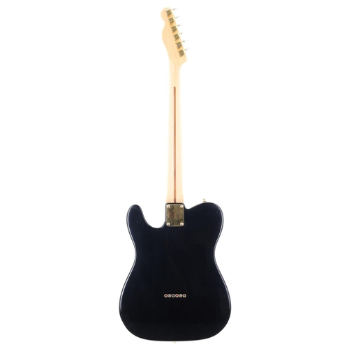 66 - 1999 Fender James Burton Telecaster electric guitar, made in USA; Body: gold paisley on black, light... 