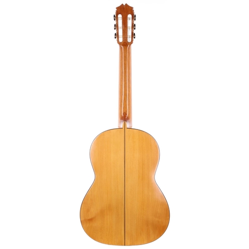 2219 - The Granary Collection - 1934 Santos Hernandez Flamenco guitar, made in Madrid, Spain; Back and side... 