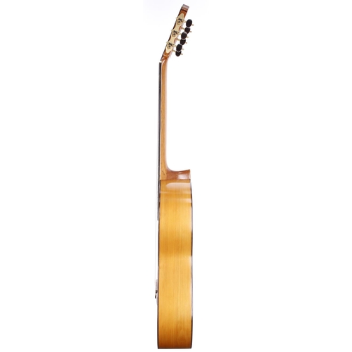 2219 - The Granary Collection - 1934 Santos Hernandez Flamenco guitar, made in Madrid, Spain; Back and side... 