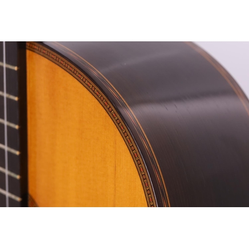 2217 - The Granary Collection - 1929 Francisco Simplicio classical guitar, made in Barcelona, Spain; Back a... 