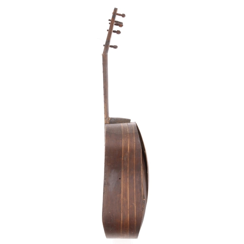 2208 - The Granary Collection - Antique Italian Chitarra Battente in need of extensive restoration*From the... 