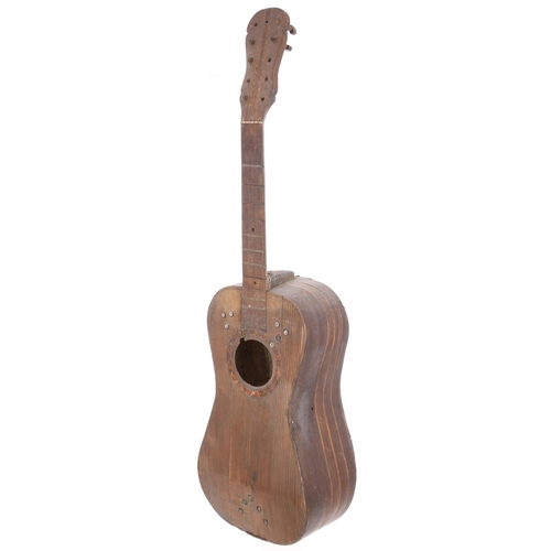 2208 - The Granary Collection - Antique Italian Chitarra Battente in need of extensive restoration*From the... 