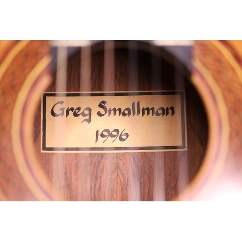 2228 - The Granary Collection - 1996 Greg Smallman classical guitar, made in Australia; Back and sides: coc... 