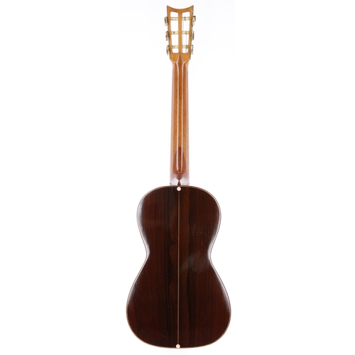 2210 - The Granary Collection - 1840 Louis Panormo guitar, made in England; Back and sides: Brazilian rosew... 