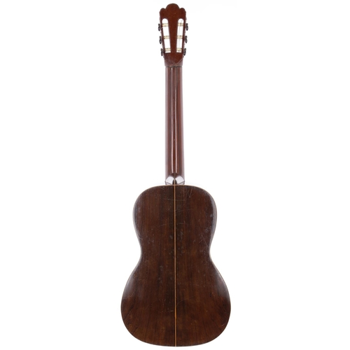 2211 - The Granary Collection - 1879 Augustin Altimira guitar, made in Barcelona, Spain; Back and sides: Br... 