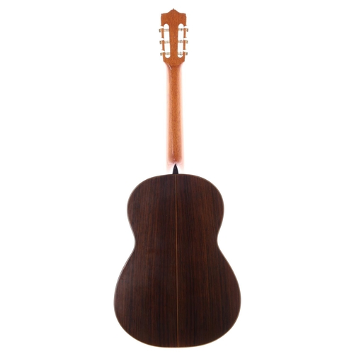 3218 - 1979 Michael Gee classical guitar, made in England; Back and sides: Indian rosewood; Neck: cedar, so... 