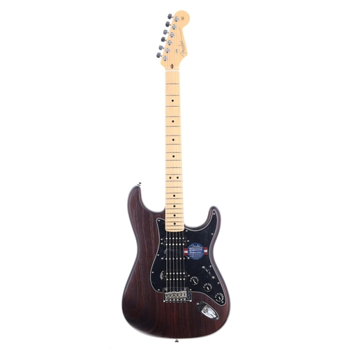 65 - 2012 Fender FSR American Standard Hand Stained Ash Stratocaster HSH electric guitar, made in USA; Bo... 