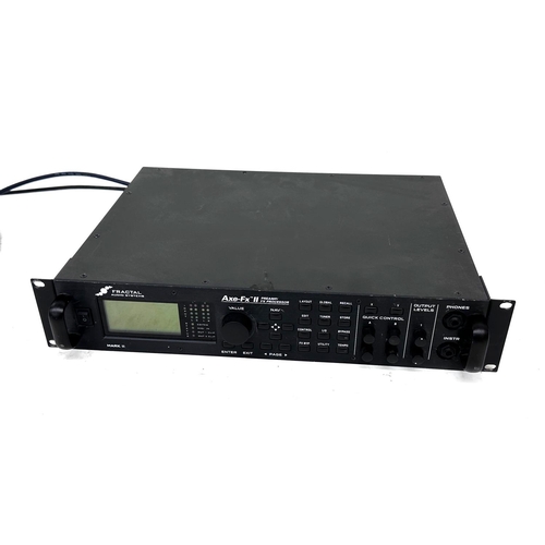 1135 - Fractal Audio Systems AXE-FX II Preamp/FX processor guitar rack unit*Please note: Gardiner Houlgate ... 