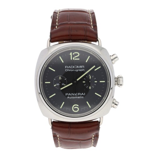 32 - Panerai Radiomir Chronograph automatic stainless steel gentleman's wristwatch, reference no. PAM0036... 