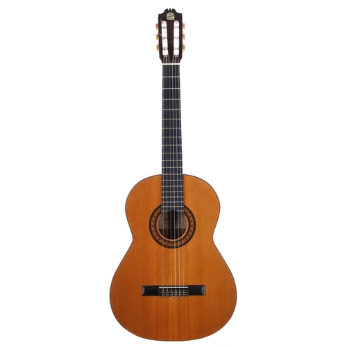 3238 - Admira Virtuoso classical guitar, made in Spain; Back and sides: rosewood, light surface scratches a... 