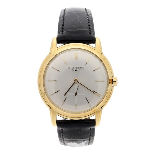 41 - Fine Patek Philippe Calatrava automatic 18ct gentleman's wristwatch, reference no. 2551, case no. 26... 