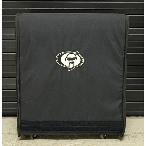 1134 - Protection Racket 4 x 10 bass guitar amplifier speaker cabinet cover*Please note: Gardiner Houlgate ... 