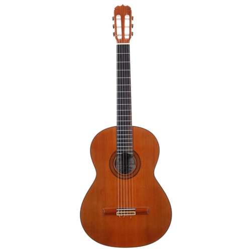 3216 - 1984 José Ramirez 1A classical guitar, made in Spain; Back and sides: Indian rosewood; top: natural ... 