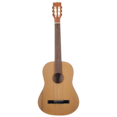 3231 - 2024 James Brabner nylon string guitar, made in England; Back and sides: Monmouthshire poplar with E... 