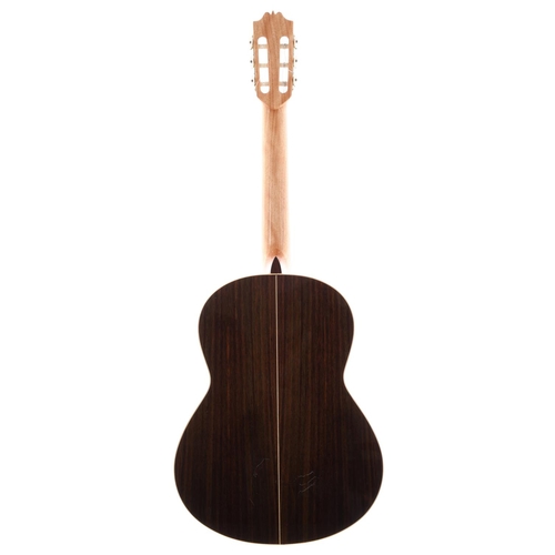 3239 - Admira A5H classical guitar, made in Spain; Back and sides: Indian rosewood, light surface scratches... 