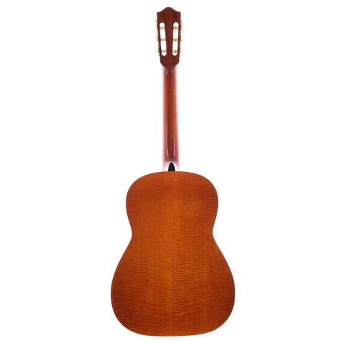 3253 - 1960s Hofner nylon string guitar, with hard case; together with a Morena G120 classical guitar (2)... 