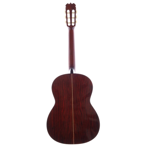 3253 - 1960s Hofner nylon string guitar, with hard case; together with a Morena G120 classical guitar (2)... 