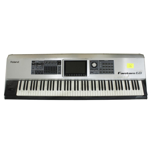 518 - The Script - Roland Fantom G8 keyboard, made in Japan, ser. no. ZW80211*Redundant equipment, used on... 