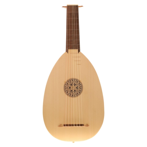 1531 - Good Early Music Shop seven-coarse lute after Hieber, within a semi-rigid fitted case... 