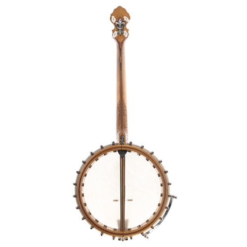 1582 - Good Orpheum no. 3 special open back tenor banjo, bearing the maker's nameplate screwed to the insid... 